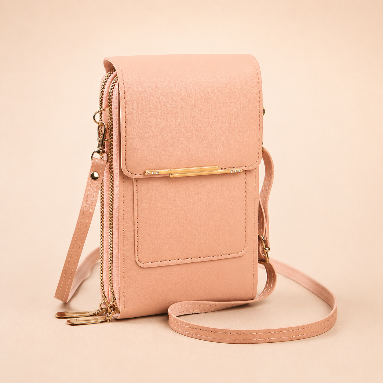 ✨ Effortless Elegance at Your Fingertips – Nectavira® Women’s Touchscreen Crossbody Phone Wallet