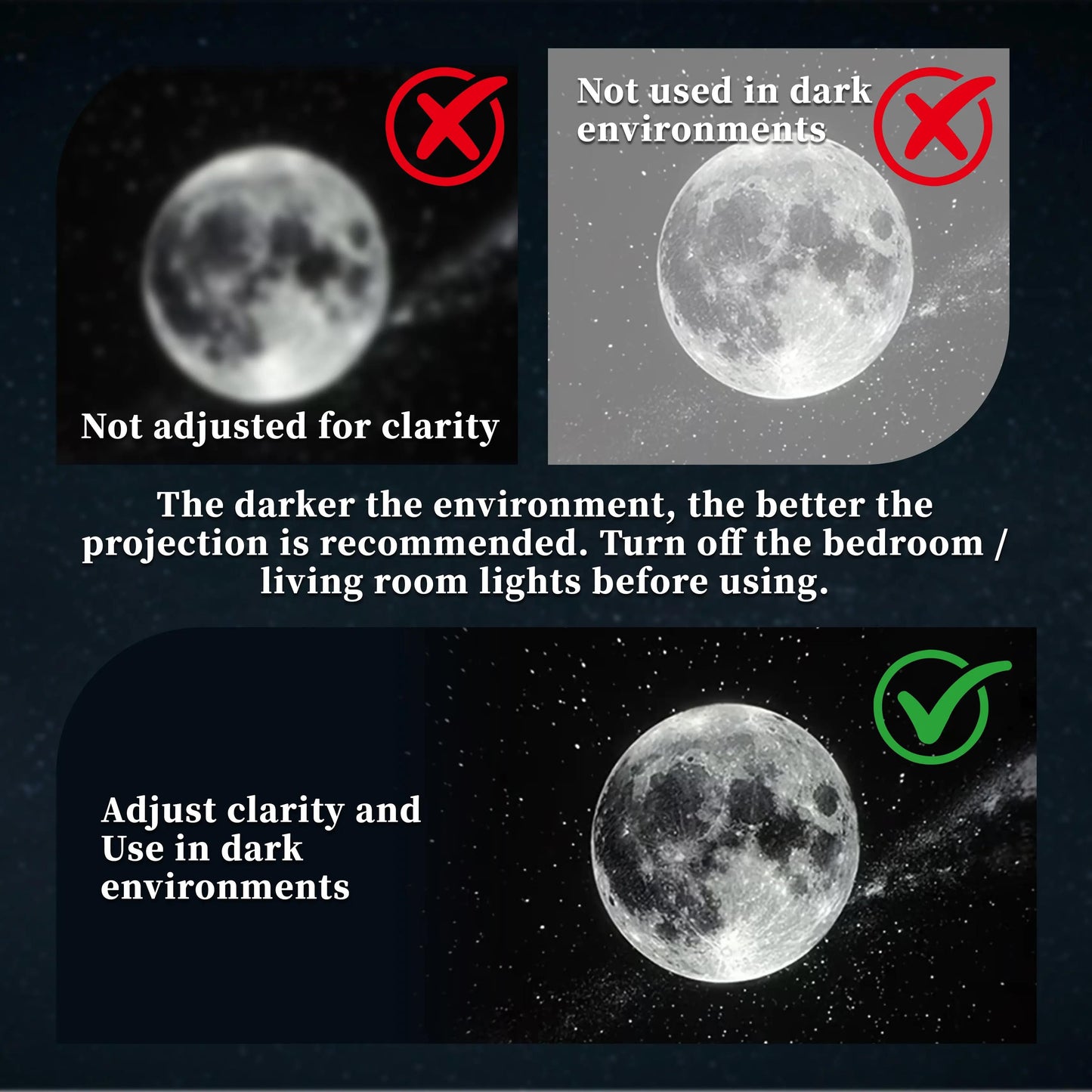 Nectavira® NEXT-GEN SMART PROJECTION HD Smart Dynamic 5D Holographic Night Light Projector🌌