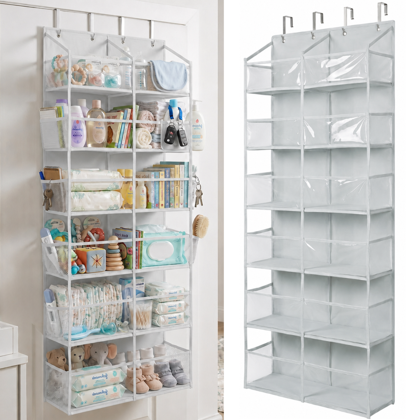 💎XL Over the Door Organizer with 2 Columns