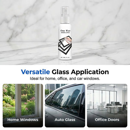 🪟 49% OFF Reflective Window Spray | One-Way Mirror Privacy Shield for Home & Car