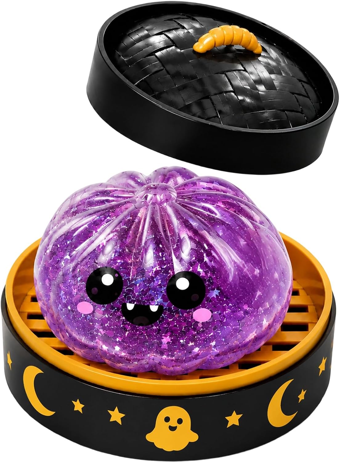 🔥 55% OFF TODAY 🎃Nectavira® Halloween Steamed Bun Squishy Random Mystery Box | 6 Spooky Styles to Collect🎃
