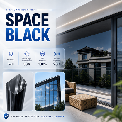 𝑶𝒇𝒇𝒊𝒄𝒊𝒂𝒍 𝑺𝒕𝒐𝒓𝒆  |🪟☀️ One-Way Mirror Window Film – Stay Cooler, Enjoy Daytime Privacy & Block UV Rays