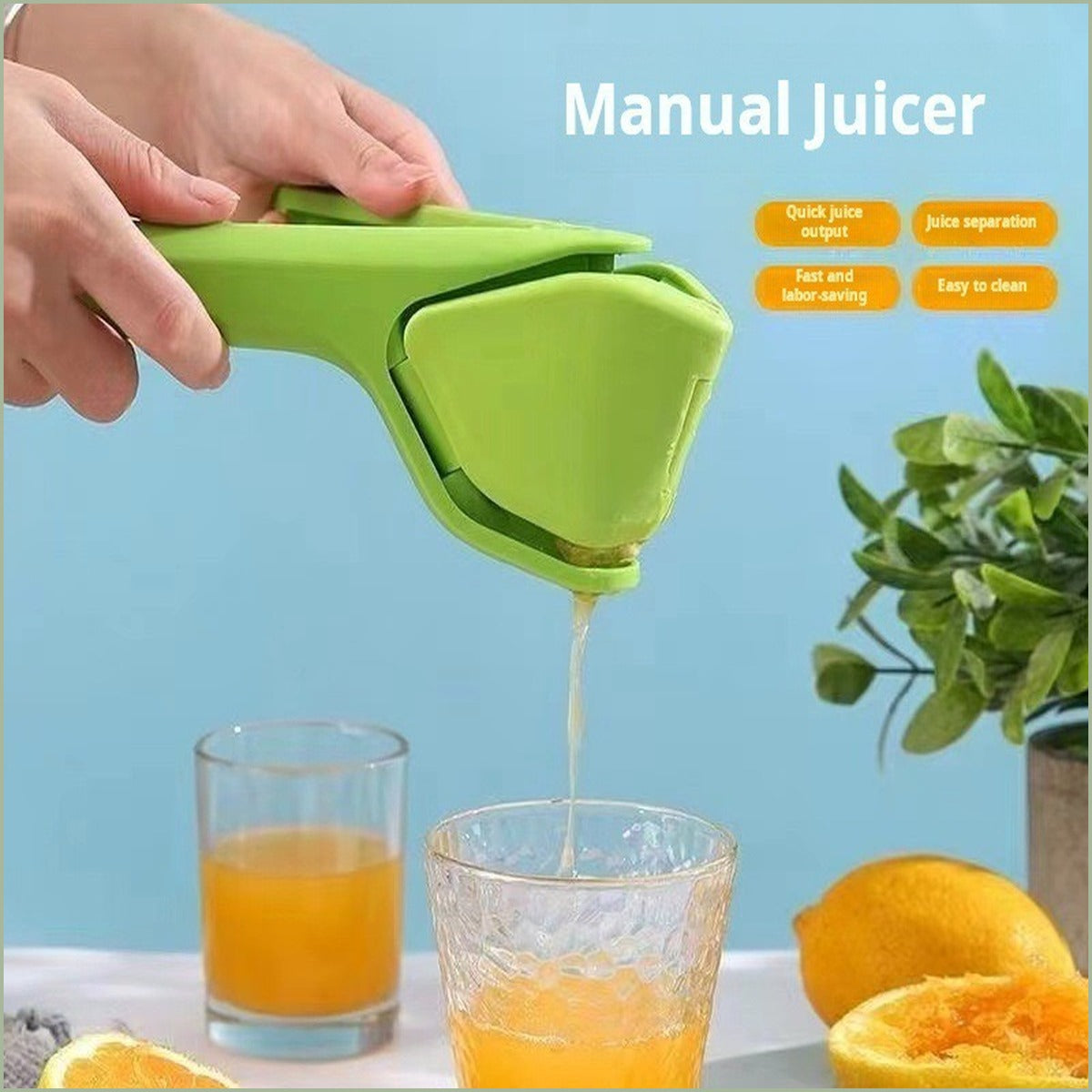 Manual Citrus Juicer Fruit Squeezer