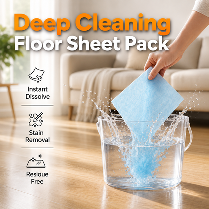 🫧 Nectavira® 3-in-1 Eco-Friendly Dissolvable Floor Cleaner  | Antibacterial, Deodorizing & Long-Lasting Freshness 🧹