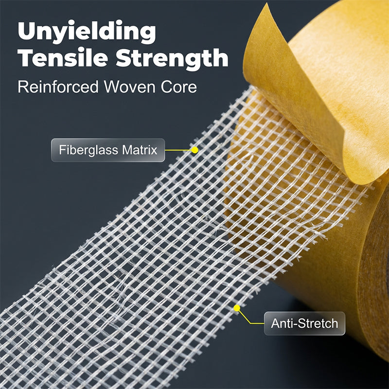 up🔥LAST DAY SALE - BUY 1 GET 1 FREE!!⚡50K+ SOLD!🏠High-Tack Double-Sided Mesh Tape