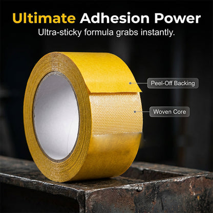 up🔥LAST DAY SALE - BUY 1 GET 1 FREE!!⚡50K+ SOLD!🏠High-Tack Double-Sided Mesh Tape
