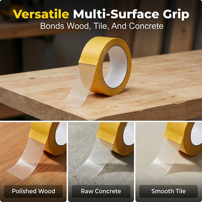 up🔥LAST DAY SALE - BUY 1 GET 1 FREE!!⚡50K+ SOLD!🏠High-Tack Double-Sided Mesh Tape