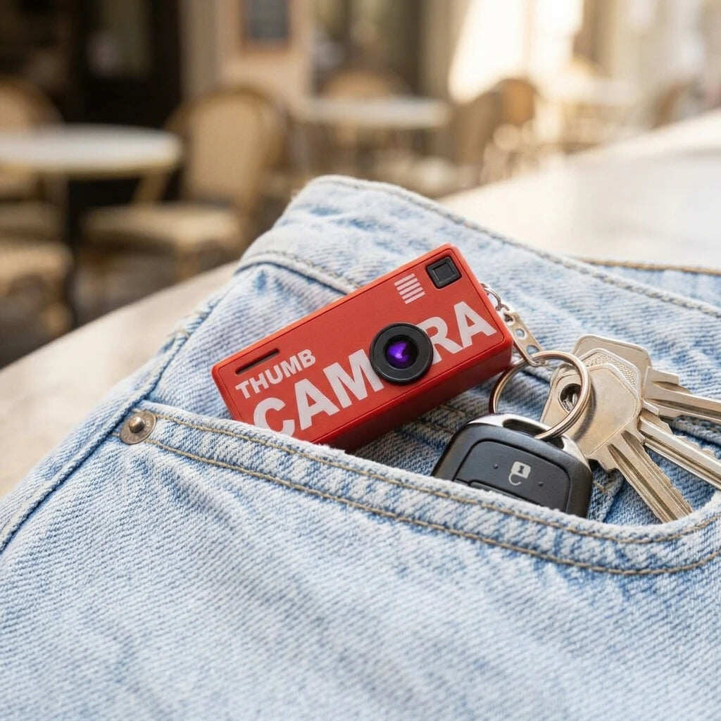Billhol® Pro Mini Keychain Camera – Capture Everyday Moments Anywhere