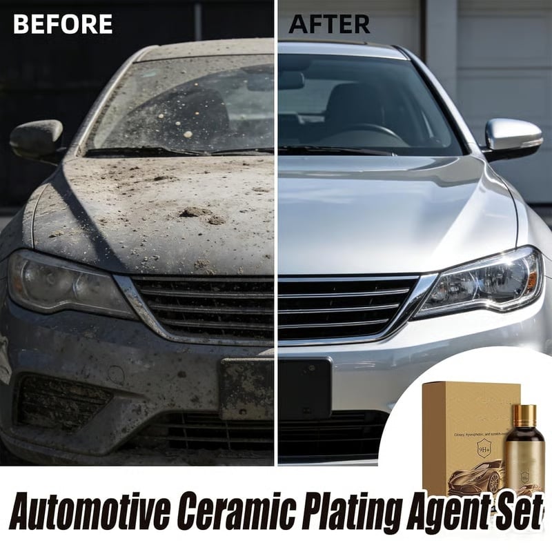 🔥 Flash Sale | Automotive Ceramic Coating Agent – 9H Gloss Protection & Water-Beading Shine 🚗