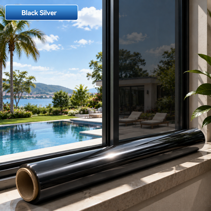 𝑶𝒇𝒇𝒊𝒄𝒊𝒂𝒍 𝑺𝒕𝒐𝒓𝒆  |🪟☀️ One-Way Mirror Window Film – Stay Cooler, Enjoy Daytime Privacy & Block UV Rays