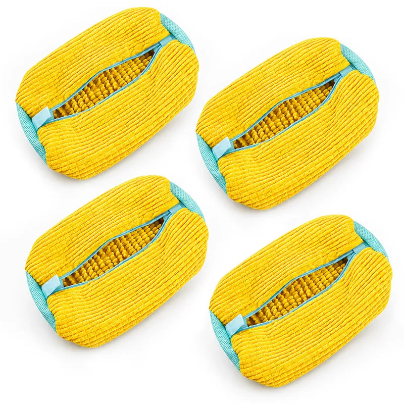 👟 Nectavira® Chenille Shoe Washing Machine Bag – Protective Mesh & Hidden Zipper 🔒