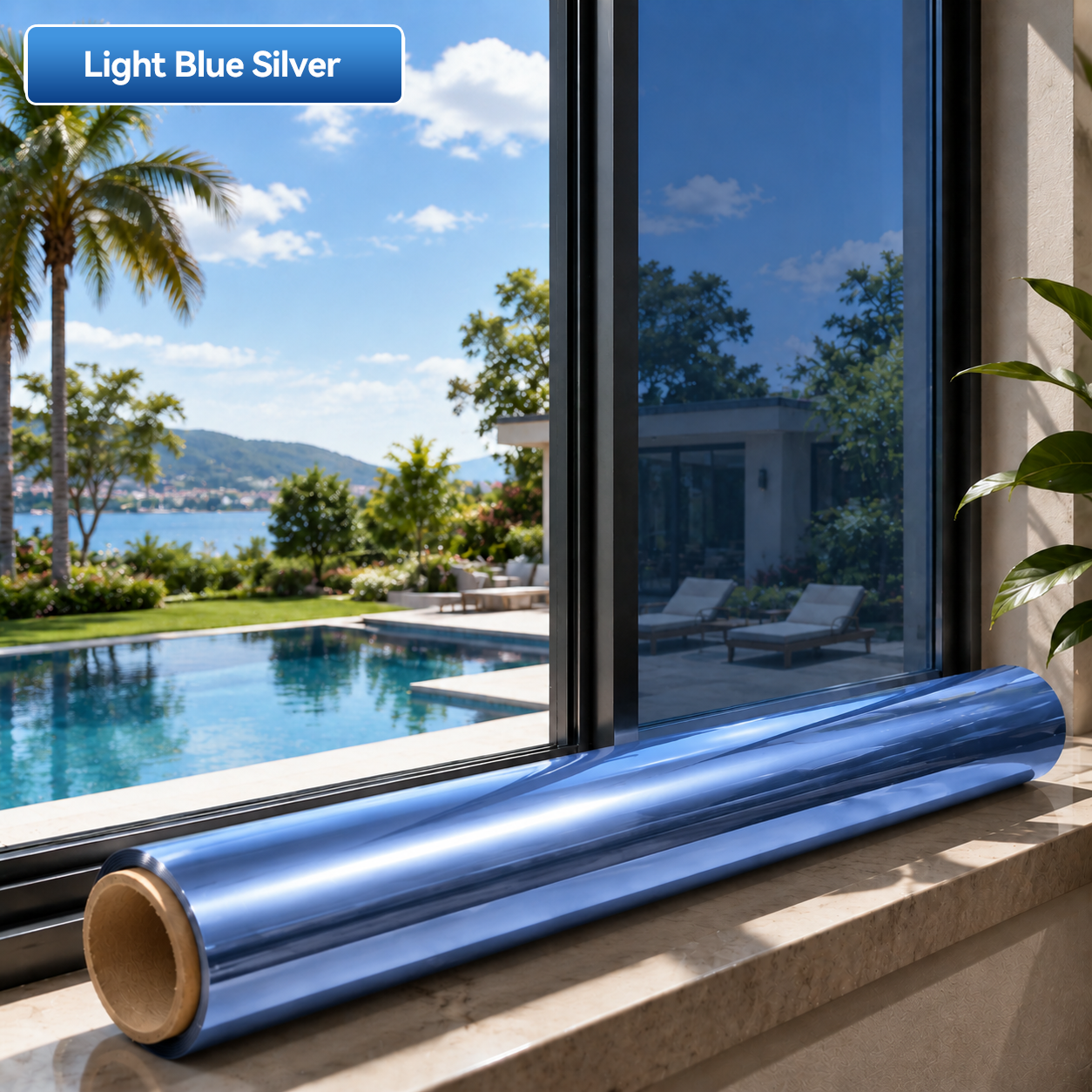 𝑶𝒇𝒇𝒊𝒄𝒊𝒂𝒍 𝑺𝒕𝒐𝒓𝒆  |🪟☀️ One-Way Mirror Window Film – Stay Cooler, Enjoy Daytime Privacy & Block UV Rays