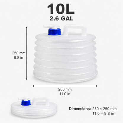☀️ Summer Limited-Time 50% OFF 💧 Nectavira® Collapsible Water Container with Spigot