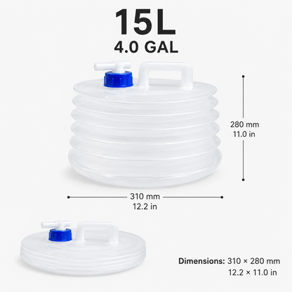 ☀️ Summer Limited-Time 50% OFF 💧 Nectavira® Collapsible Water Container with Spigot