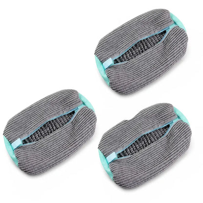 👟 Nectavira® Chenille Shoe Washing Machine Bag – Protective Mesh & Hidden Zipper 🔒