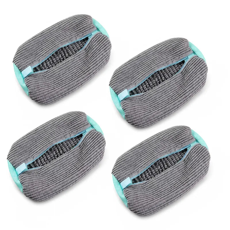 👟 Nectavira® Chenille Shoe Washing Machine Bag – Protective Mesh & Hidden Zipper 🔒