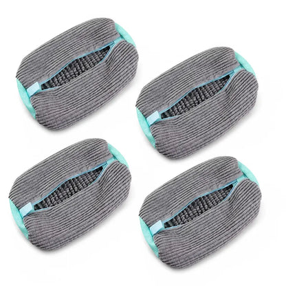 👟 Nectavira® Chenille Shoe Washing Machine Bag – Protective Mesh & Hidden Zipper 🔒