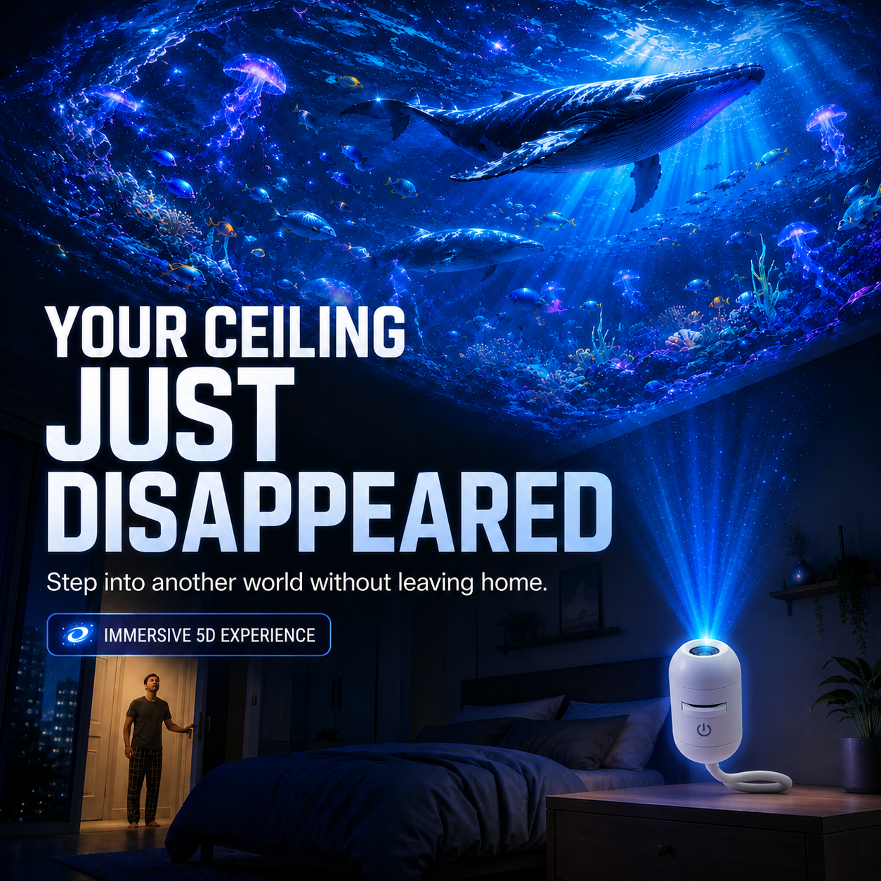 🌘Nectavira® 🔮Night Light Projector