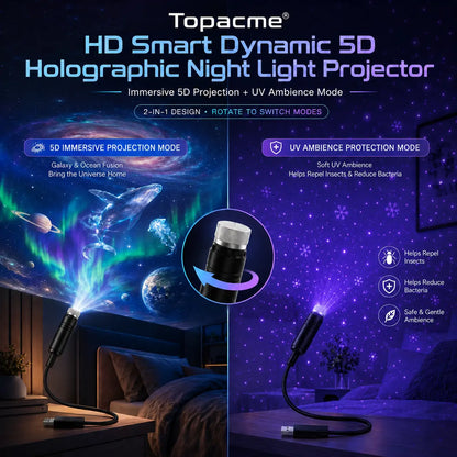 💎Galaxy Ocean Projector for Bedroom🌌