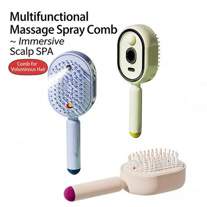 ✨ Steam Mist Straightening Comb – Salon-Smooth Hair at Home