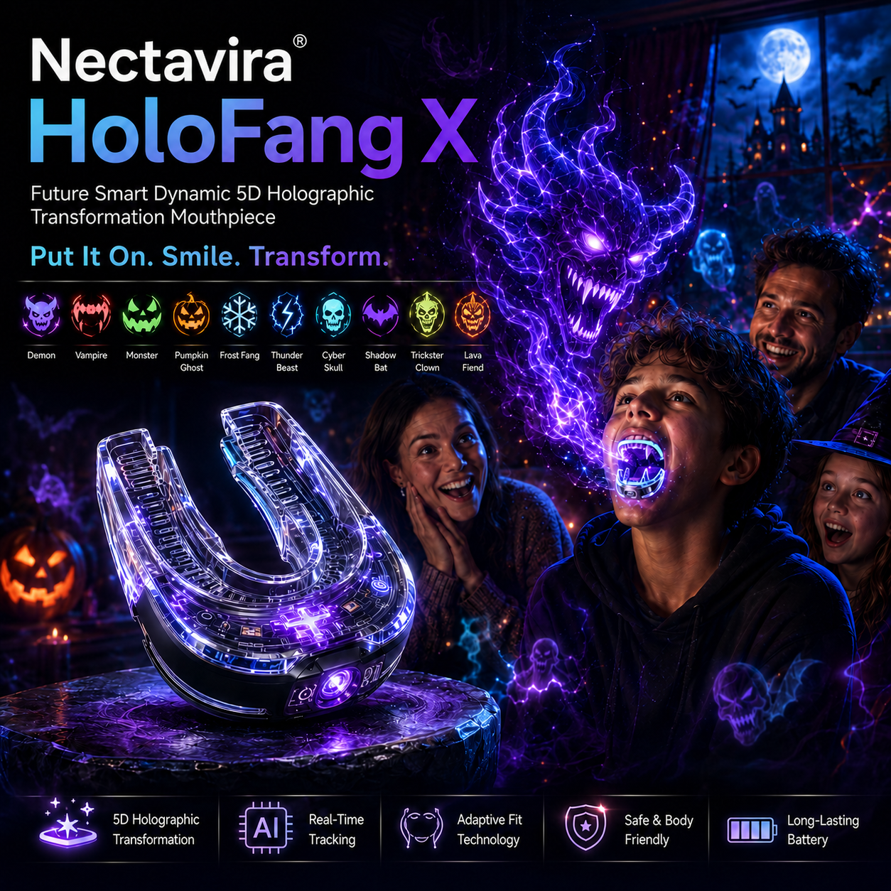 🏆𝐍𝐞𝐜𝐭𝐚𝐯𝐢𝐫𝐚®  🤡𝐇𝐎𝐋𝐎𝐅𝐀𝐍𝐆 𝐗 𝐅𝐔𝐓𝐔𝐑𝐄-𝐆𝐄𝐍 𝐏𝐇𝐎𝐓𝐎𝐍𝐈𝐂 𝐌𝐈𝐂𝐑𝐎-𝐋𝐄𝐃 𝐒𝐌𝐀𝐑𝐓 𝐖𝐀𝐕𝐄𝐆𝐔𝐈𝐃𝐄 𝐃𝐲𝐧𝐚𝐦𝐢𝐜 𝟓𝐃 𝐇𝐨𝐥𝐨𝐠𝐫𝐚𝐩𝐡𝐢𝐜 𝐓𝐫𝐚𝐧𝐬𝐟𝐨𝐫𝐦𝐚𝐭𝐢𝐨𝐧 𝐌𝐨𝐮𝐭𝐡𝐩𝐢𝐞𝐜𝐞