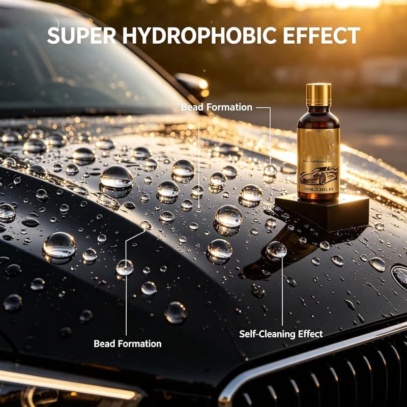 🔥 Flash Sale | Automotive Ceramic Coating Agent – 9H Gloss Protection & Water-Beading Shine 🚗