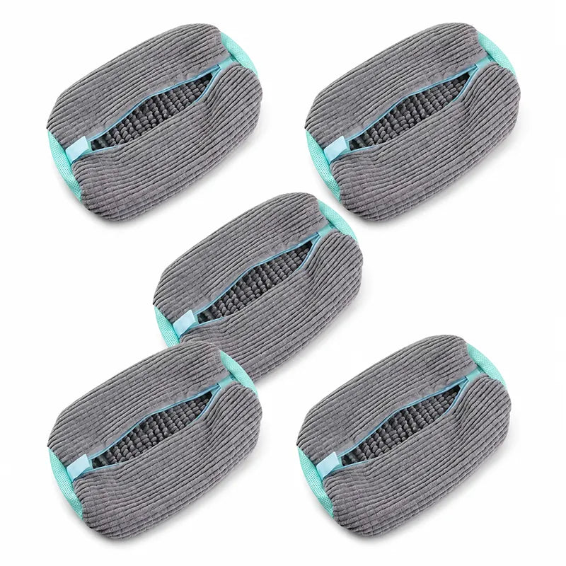 👟 Nectavira® Chenille Shoe Washing Machine Bag – Protective Mesh & Hidden Zipper 🔒