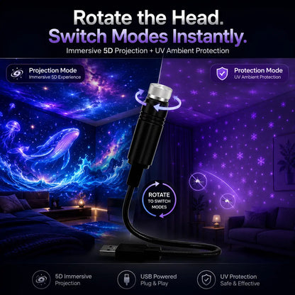 💎Galaxy Ocean Projector for Bedroom🌌
