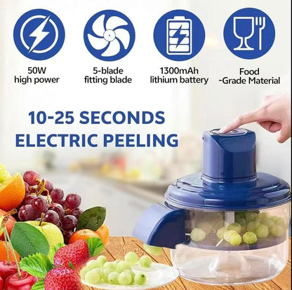 🍁Electric peeler, suitable for garlic, grapes, cherry tomatoes