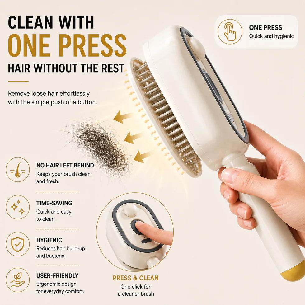Anti-Knot & Anti-Frizz Brush