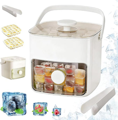 Nectavira® QuickPop 48-Cube Ice Tray Set with Storage Bin