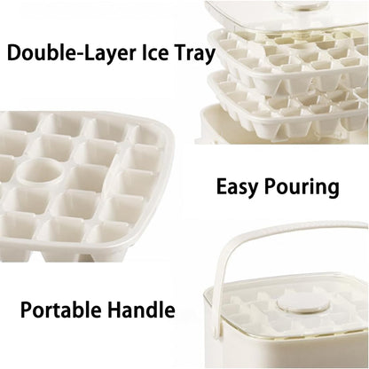 Nectavira® QuickPop 48-Cube Ice Tray Set with Storage Bin
