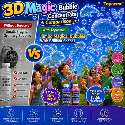 Super 3D Magic Bubble Concentrate —— Animal & Ocean Fantasy Theme🔥🔥🔥