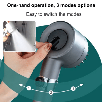 🚿Multi-functional High Pressure Shower Head Set|Buy 2 Get 1 Free 🚀