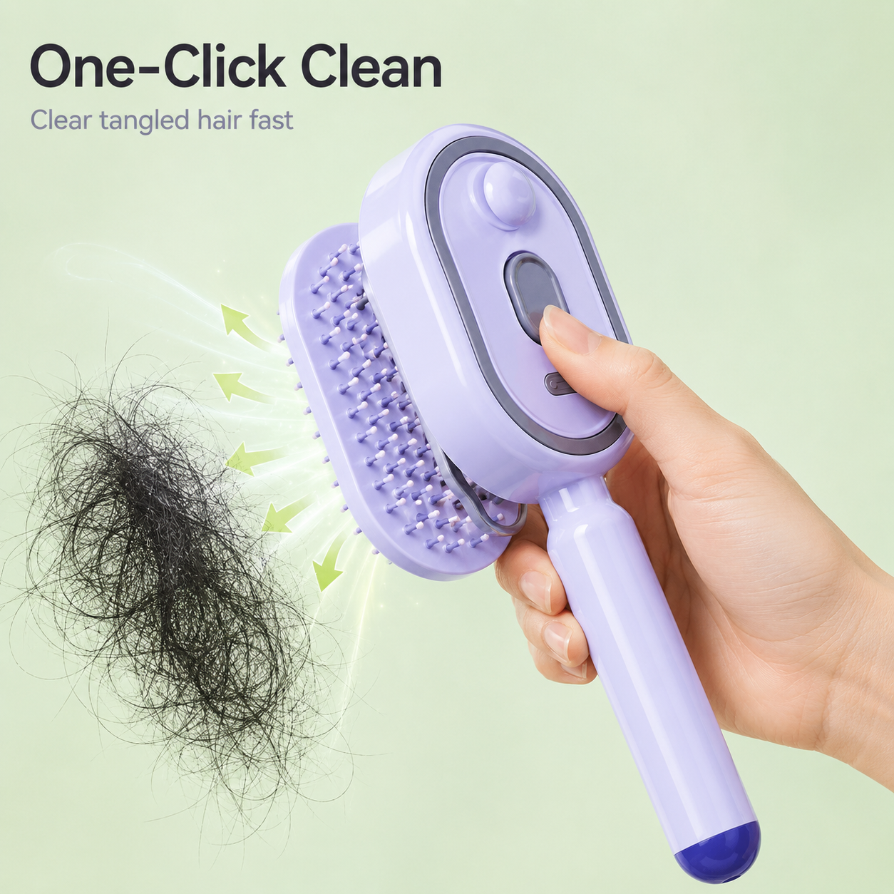 ✨ Steam Mist Straightening Comb – Salon-Smooth Hair at Home