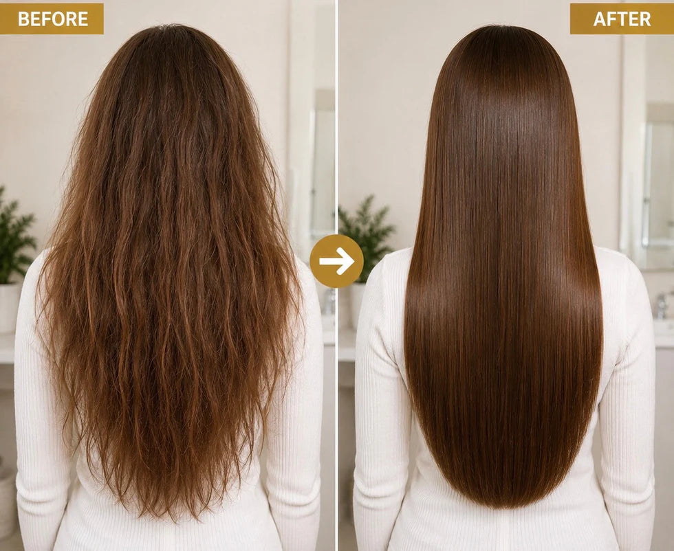 Anti-Knot & Anti-Frizz Brush