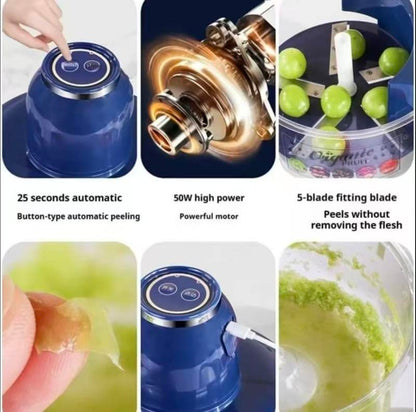🍁Electric peeler, suitable for garlic, grapes, cherry tomatoes