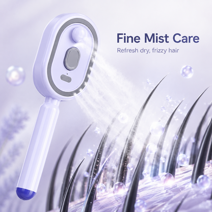 ✨ Steam Mist Straightening Comb – Salon-Smooth Hair at Home