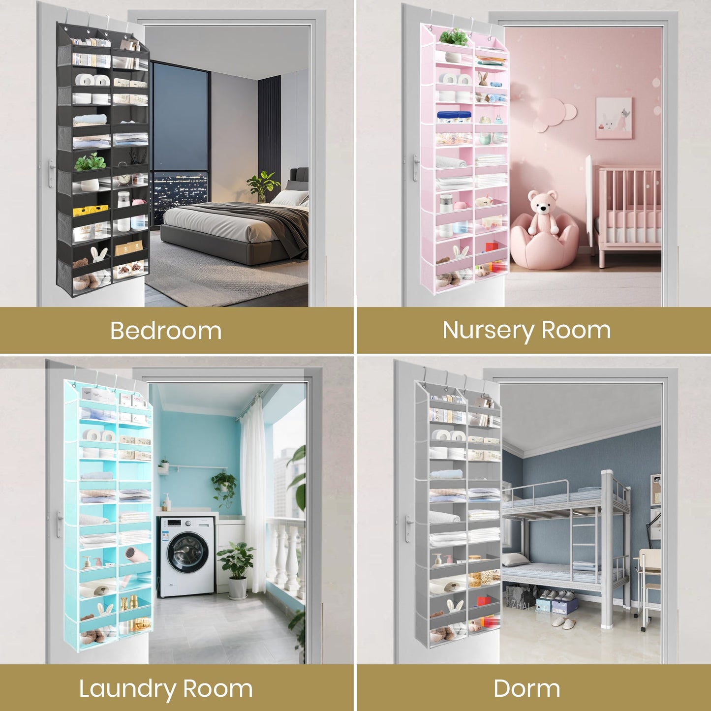 💎XL Over the Door Organizer with 2 Columns
