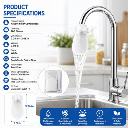 🥳2026 HOT SALE🥳💞50K+ SOLD!🔥Nectavira®Kitchen Faucet Filter Bag