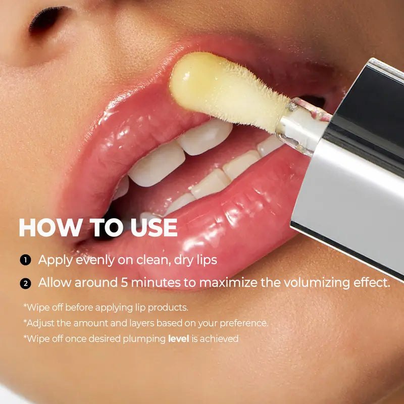 💋Spicy Lip Plumper — Fuller-Looking Lip Plumper Gloss, Non-Sticky, High-Shine Finish
