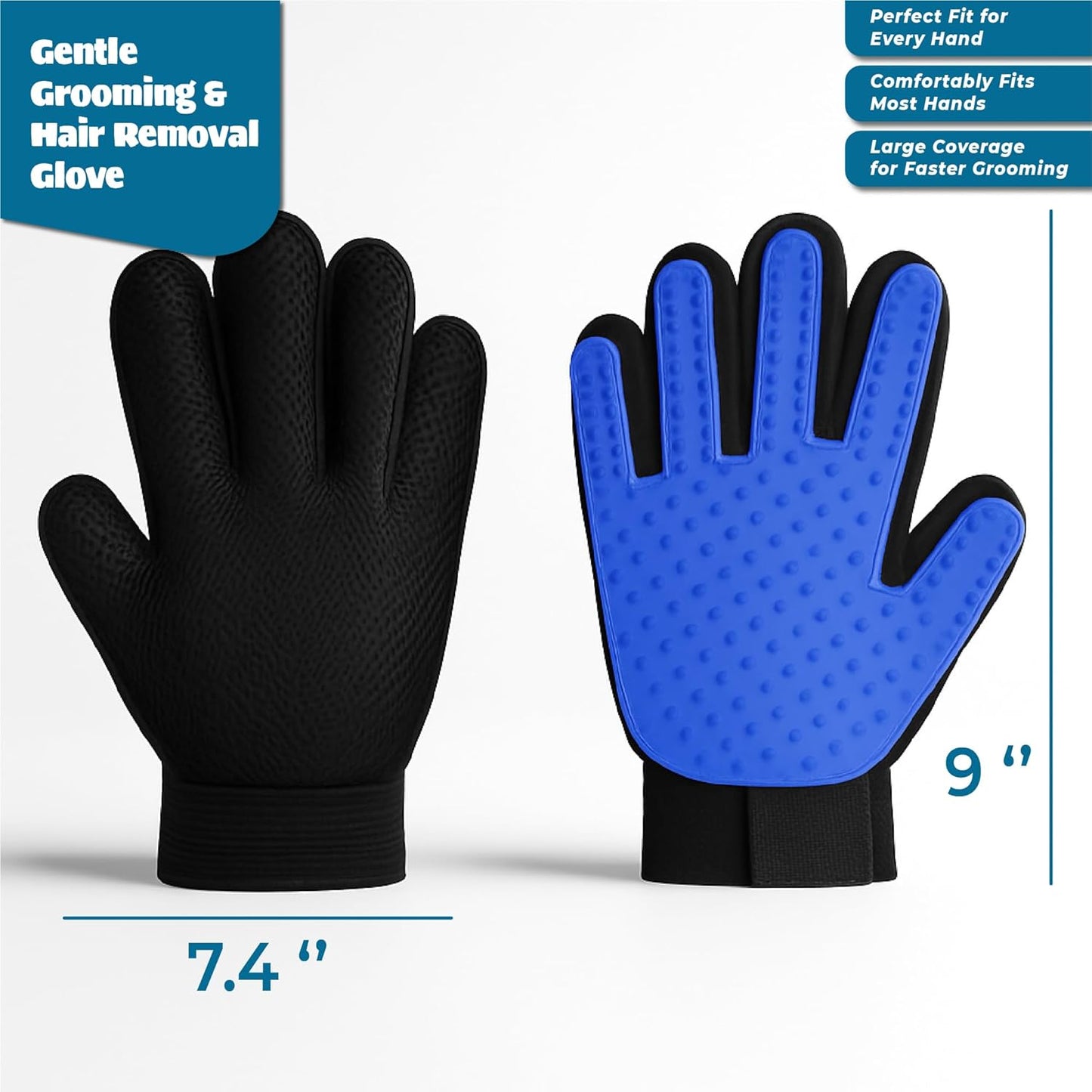Combing glove - Pet grooming tool par excellence