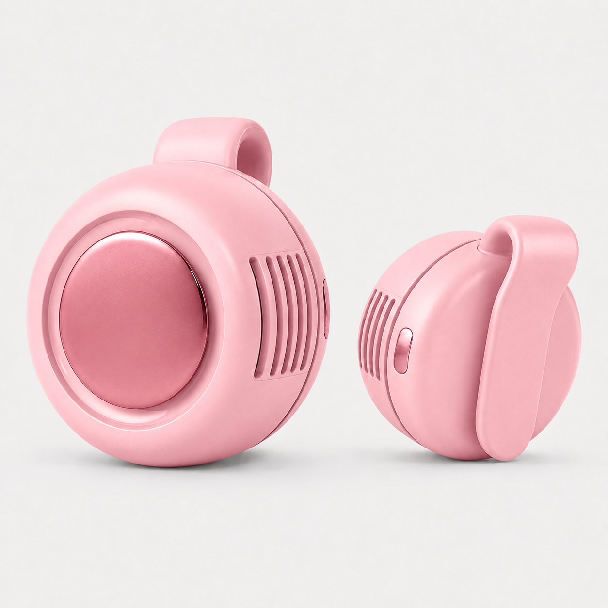 💎Portable Silent Mini Bladeless Fan Clip On,3 Speeds Clip-On Fans For Shirt,Small Clips Fanmini Whirlwind Fans For Waist Clips Suitable For Outdoor & Travel & Office