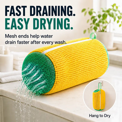 👟 Nectavira® Chenille Shoe Washing Machine Bag – Protective Mesh & Hidden Zipper 🔒