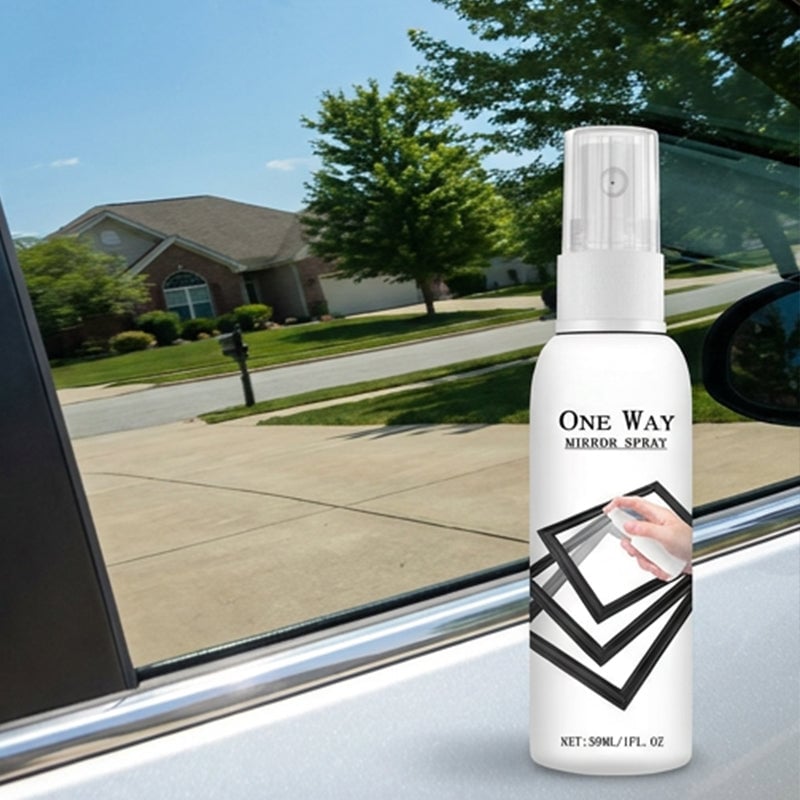 🪟 49% OFF Reflective Window Spray | One-Way Mirror Privacy Shield for Home & Car