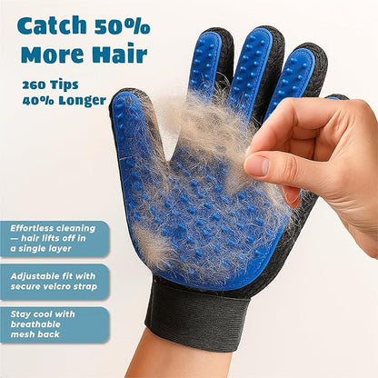 Combing glove - Pet grooming tool par excellence