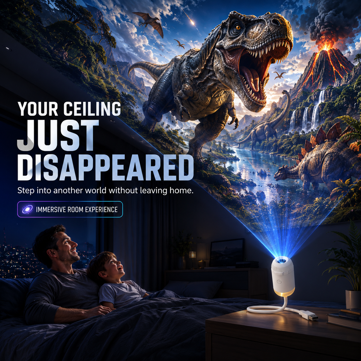 🌘Nectavira® 🔮Night Light Projector