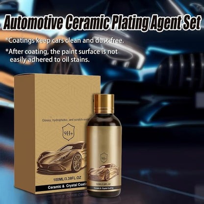 🔥 Flash Sale | Automotive Ceramic Coating Agent – 9H Gloss Protection & Water-Beading Shine 🚗