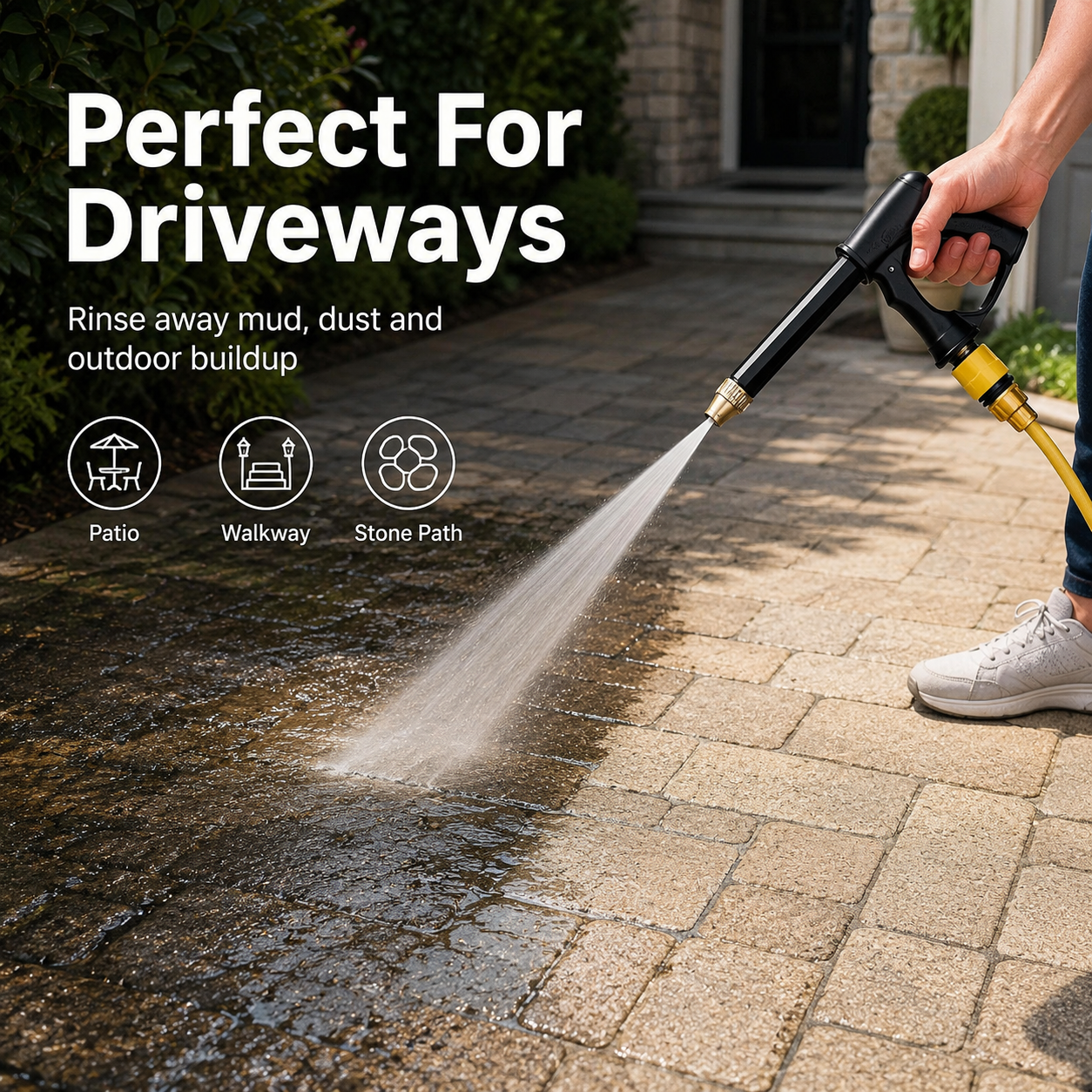 🚀 2026 New Version Upgraded TIMNAMY® Portable High-Pressure Water Sprayer | Blast Away Dirt, Mud & Grime with Ease🚗🚗1