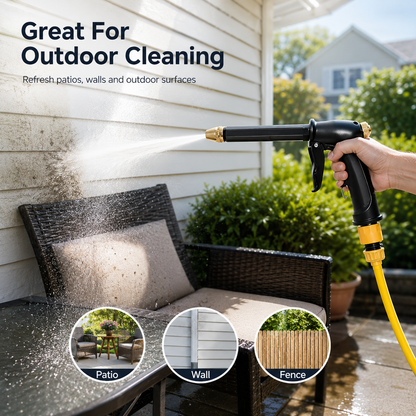 🚀 2026 New Version Upgraded TIMNAMY® Portable High-Pressure Water Sprayer | Blast Away Dirt, Mud & Grime with Ease🚗🚗1